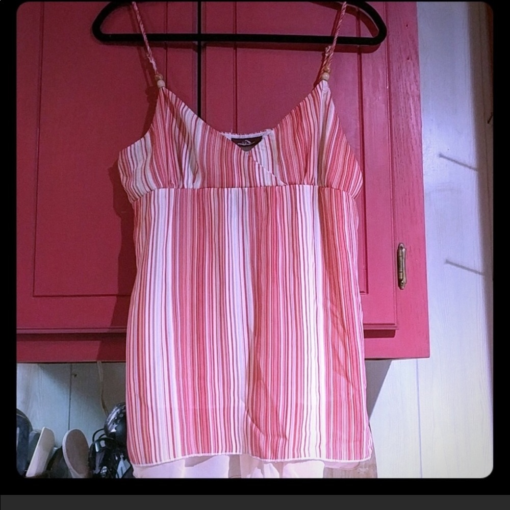 Jordache Coral spaghetti strap top